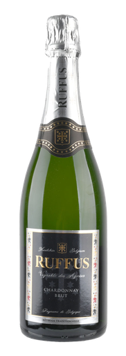 [RUFF01000] Vignoble des Agaises, Vin Mousseux de Qualité de Belgique Ruffus, Chardonnay Brut (0,75 l)
