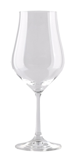 [CRYS030] Crystalex, Tulipa Bordeauxglas  Middel 450 ml.