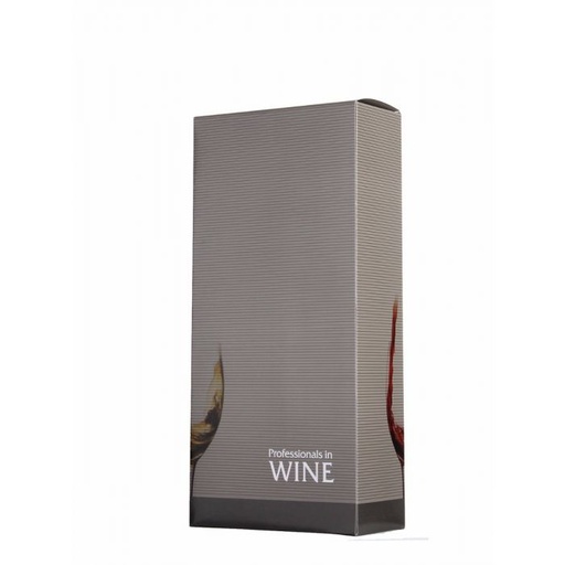 [VERP795] Verpakking, 2-vaks Kokerdoos Professionals in Wine