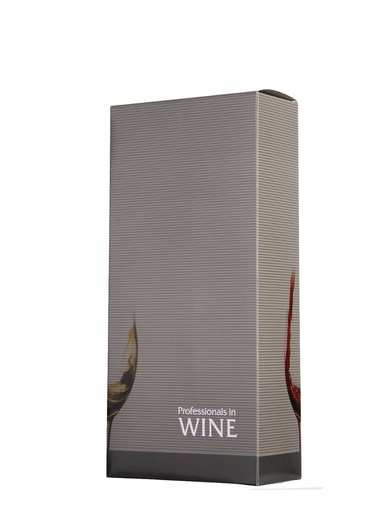 [VERP795] Verpakking,  Kokerdoos, 2-vaks Professionals in Wine (0,75 l)