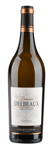 [DELB01023] Delbeaux, Pays d'Oc IGP Premium Chardonnay-Colombard 2023 (0,75 l)