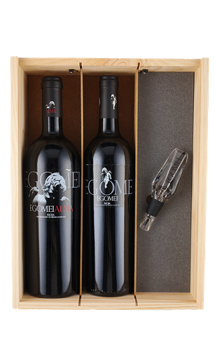 [EGO06000] Finca Egomei, Rioja DOCa 2 vaks geschenkkist met Rioja Tinto en Alma Tinto (1,5 l)