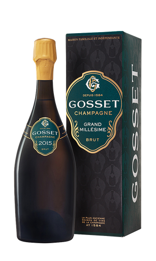[GOSS24015] Champagne Gosset, Champagne AC Grand Millesime Brut in giftbox 2015 (0,75 l)