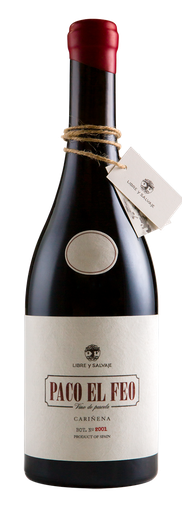 [LIBR10020] Libre y Salvaje, Cariñena DO Paco El Feo 2020 (0,75 l)