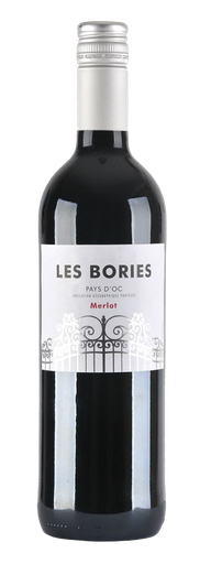 [MEDI17022] Les Bories, Pays d'Oc IGP Merlot 2022 (0,75 l)