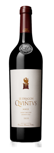 [QUI02021] Château Quintus, Saint Émilion AC Le dragon de Quintus, 2e wijn van chateau Quintus GC 2021 Grand Cru (0,75 l)