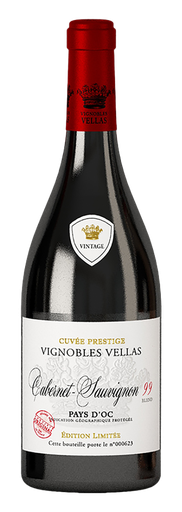 [VELL11023] Vignobles Vellas, Pays d'Oc IGP Cabernet Sauvignon, Blend 99 2023 (0,75 l)
