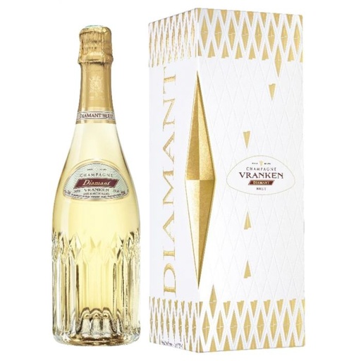 [VRAN02508] Champagne Vranken, Champagne AC, Cuvée Diamant Blanc de Blancs in luxe giftbox, 2008, BLANC 0,75l