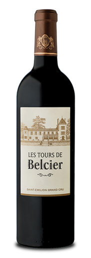 [BELC02018] Château Bellefont-Belcier, Saint Émilion AC, Grand Cru, Les Tours de Belcier, 2018, Rood (0,75 l)