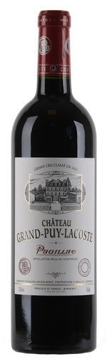 [LAC01019] Château Grand Puy Lacoste, Pauillac AC  5GCC 2019 5eme Grand Cru Classé (0,75 l)