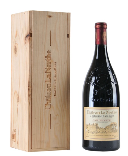 [NERT02312] Château la Nerthe, Châteauneuf-du-Pape AC Cuvee des Cadettes  BIO 2012 (1,5 l)